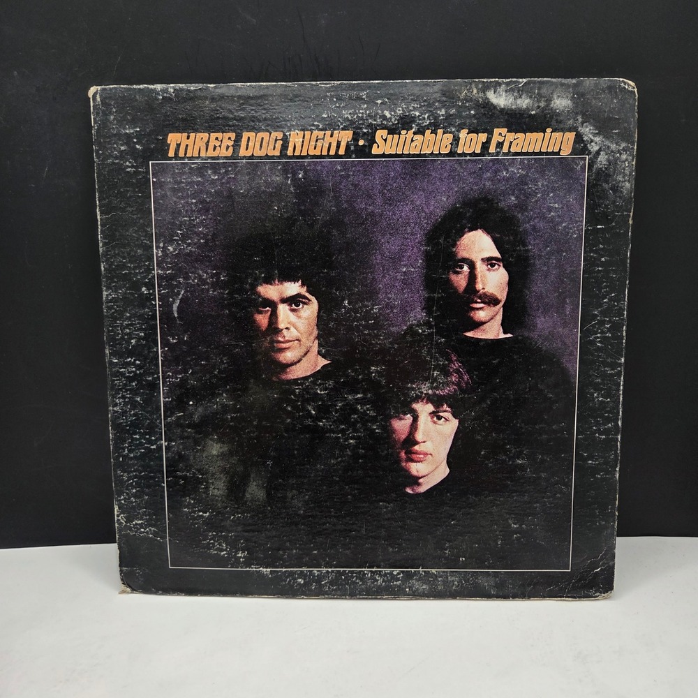 Three Dog Night Vinyl LP Suitable for Framing 12" 33RPM 1969 Rock Dunhill